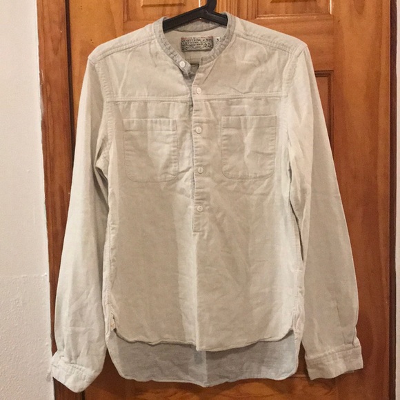 Shipley and halmos off-white Henley - Picture 1 of 4